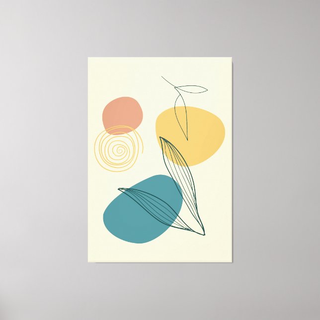 poster av contemporary canvastryck (Framsida)