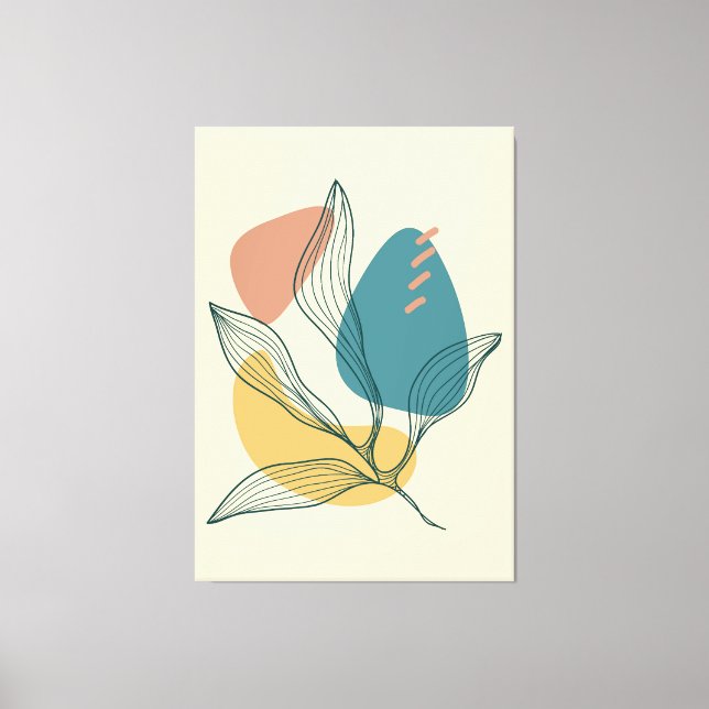 poster av contemporary canvastryck (Framsida)