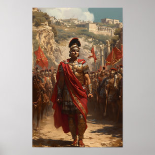 Poster av det antika Romimperiet - Glorious Soldie