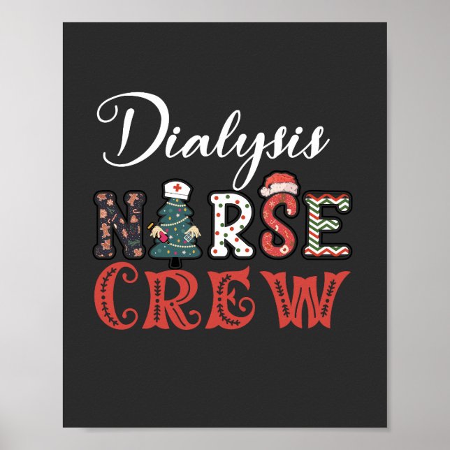 poster av dialyssjuksköterskebesättningar (Framsidan)