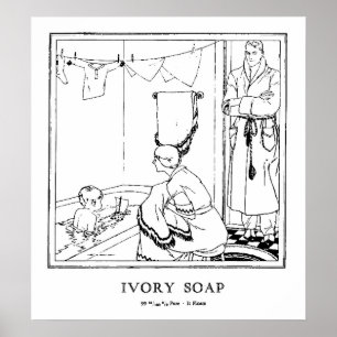 Poster av elfenbenssoap