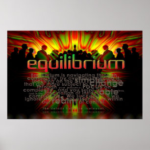 Poster av Equilibrium Ord
