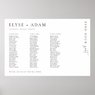 Poster av Estelle Minimal 3 Banquet Bord