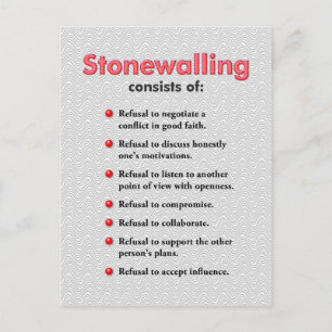 Poster av ett stenewalling vycard eller Mini Art Vykort