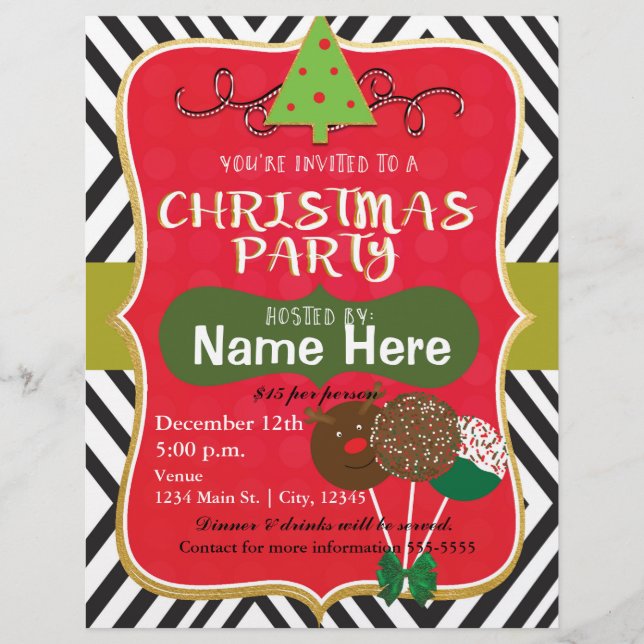 Poster av evenemanget Party Flyer (Framsidan)