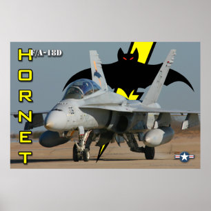 Poster av F/A-18D-hornet