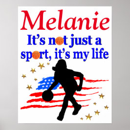 POSTER AV FANTASTISK ANPASSAD INSPIRATIONELL BASKE