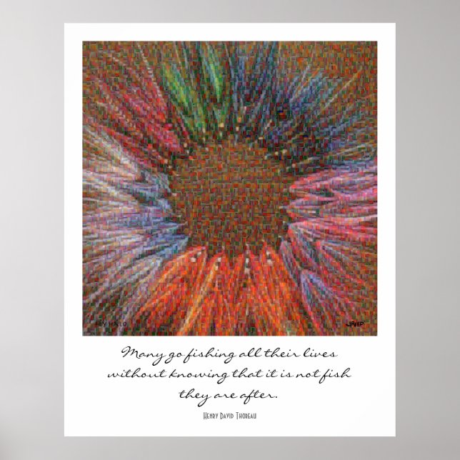 Poster av färgreducering (Framsidan)