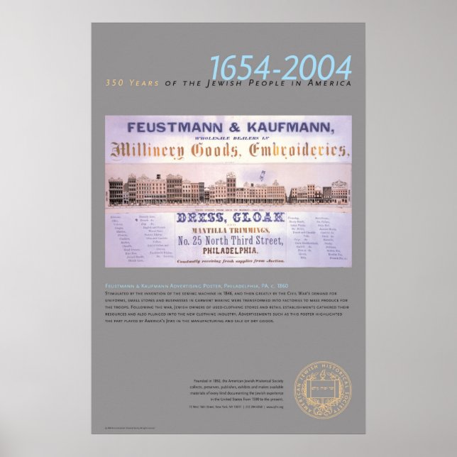 Poster av Feustmann & Kaufmann Advertising (Framsidan)