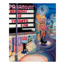 Poster av filmnattkonst