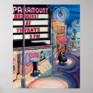 Poster av filmnattkonst