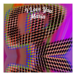 Poster av flytande färgämnen i abstrakten  perfect poster