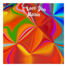 Poster av flytande färgämnen i abstrakten 