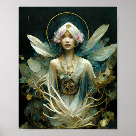 Poster av Forest Fairy Fae Fantasy Art