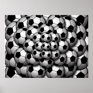 Poster av fotbollssäsong