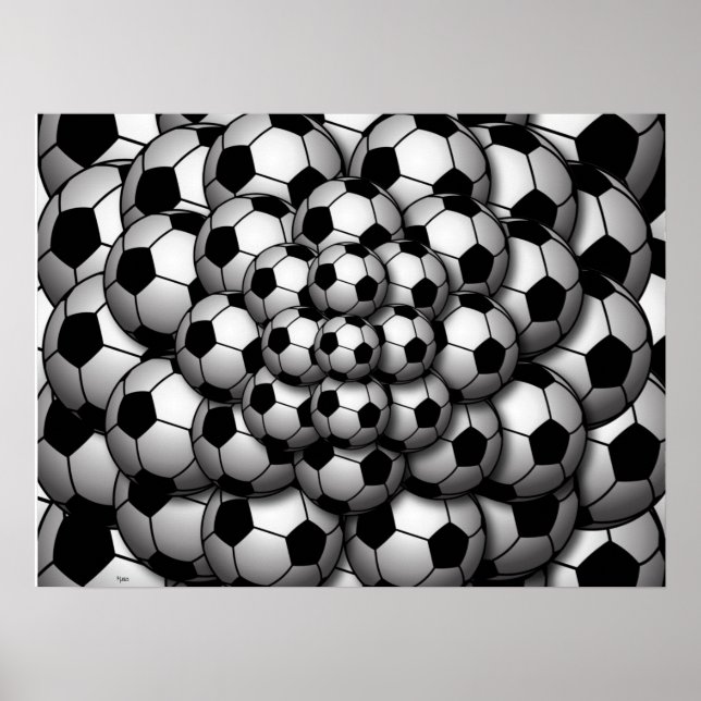 Poster av fotbollssäsong (Framsidan)