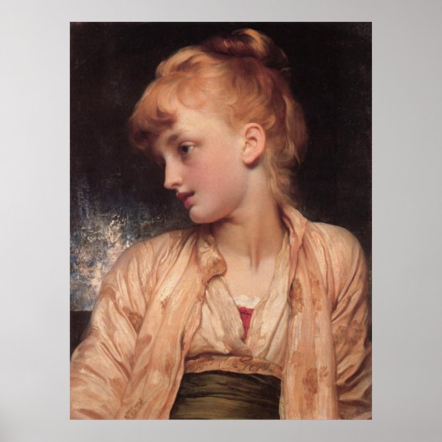 Poster av Frederic Leighton Gulnihal Fine Art (Framsidan)