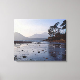 Poster av Friars Crag Derwent Vatten England Card Canvastryck