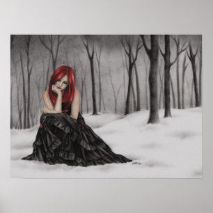 Poster av frysta hörn