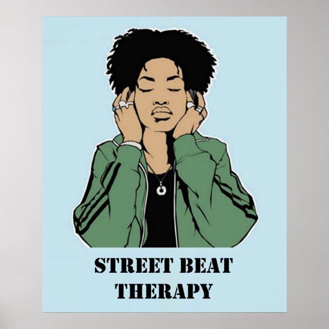 Poster av gatubeat kerapi (Framsidan)