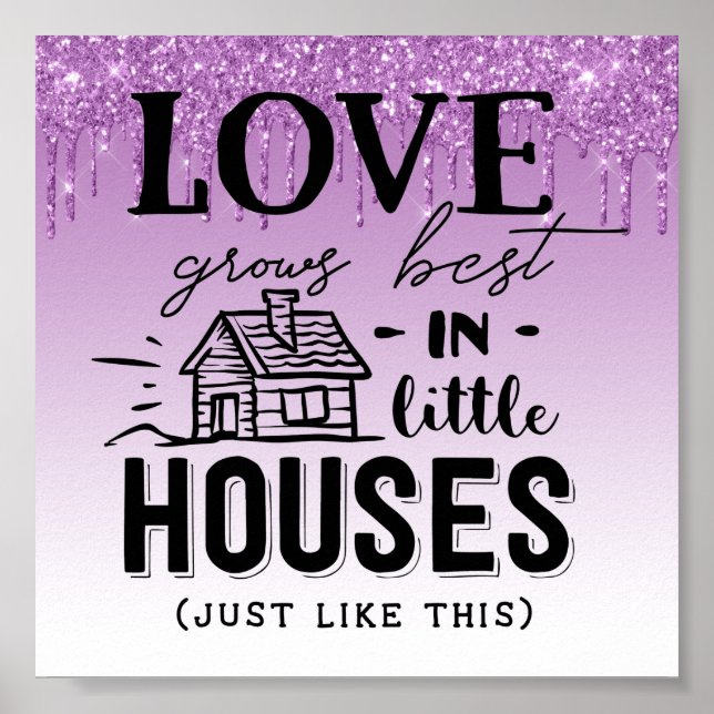 Poster av Glitter-inspirationsoffert (Framsidan)