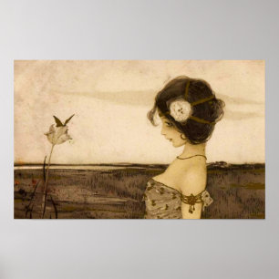 Poster av grekiska virus för vintage