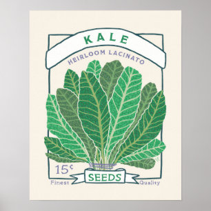 Poster av grönfoderpaket