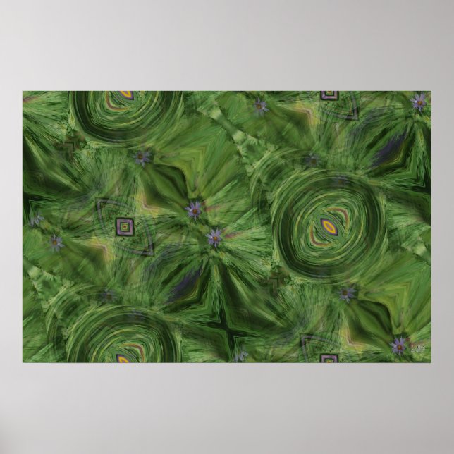 Poster av Grönt~Skriv ut (Framsidan)