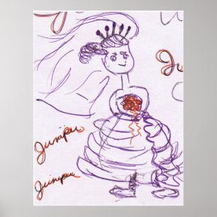 Poster av grundskiss