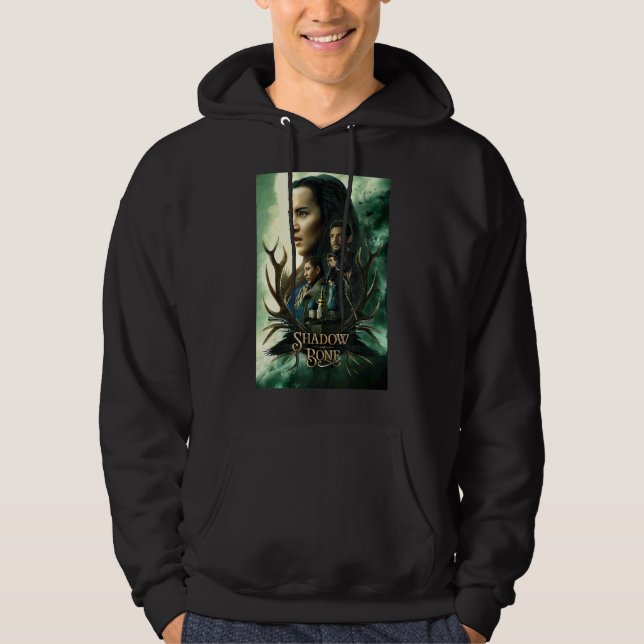 Poster av gruppen Shadow and Bone Antler Hoodie (Framsida)