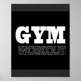 Poster av Gym Workout Pump Cover Fitness