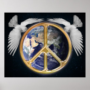 Poster av harmony World Peace Globe World Earth Do