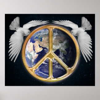 Poster av harmony World Peace Globe World Earth Do