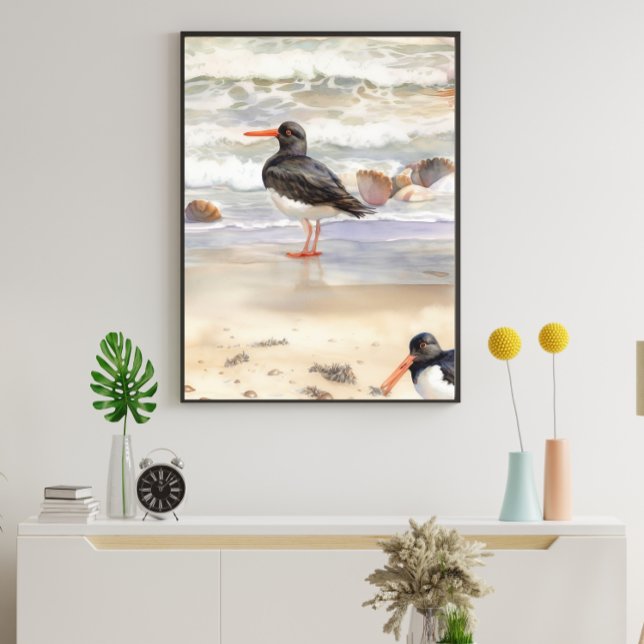 Poster av havsfärgat havsfåglar (Skapare uppladdad)