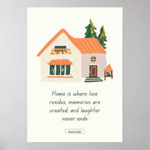 Poster av hemvägg