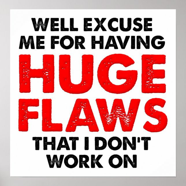 Poster av Huge FLAELY Funny (Framsidan)