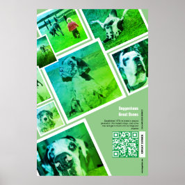 Poster av Huge Great dane Kennel Promotion