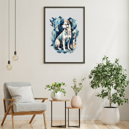 Poster av hund [BD-D1]