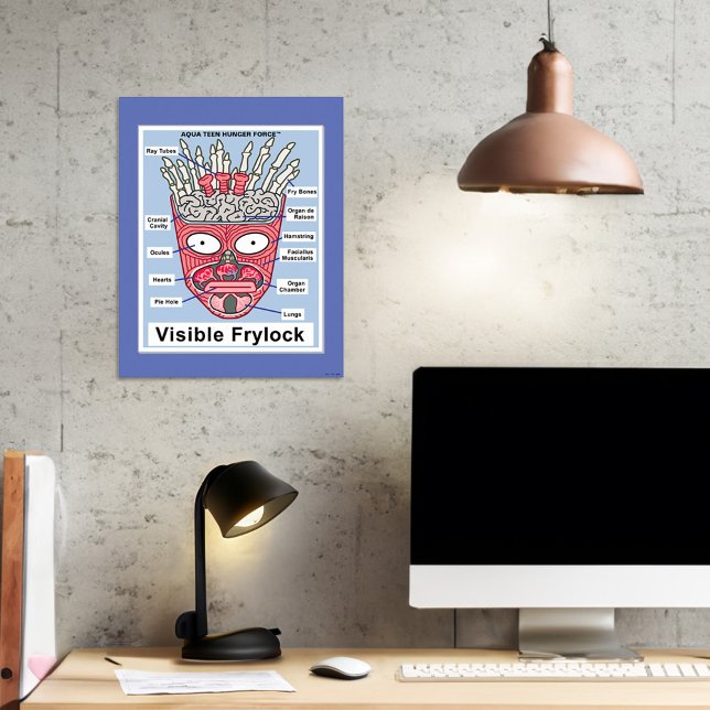 Poster av Hungrig Tvinga Visible Frylock Tonåring  (Poster on wall)