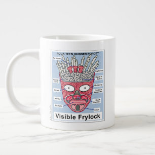 Poster av Hungrig Tvinga Visible Frylock Tonåring Jumbo Mugg