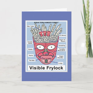 Poster av Hungrig Tvinga Visible Frylock Tonåring Kort