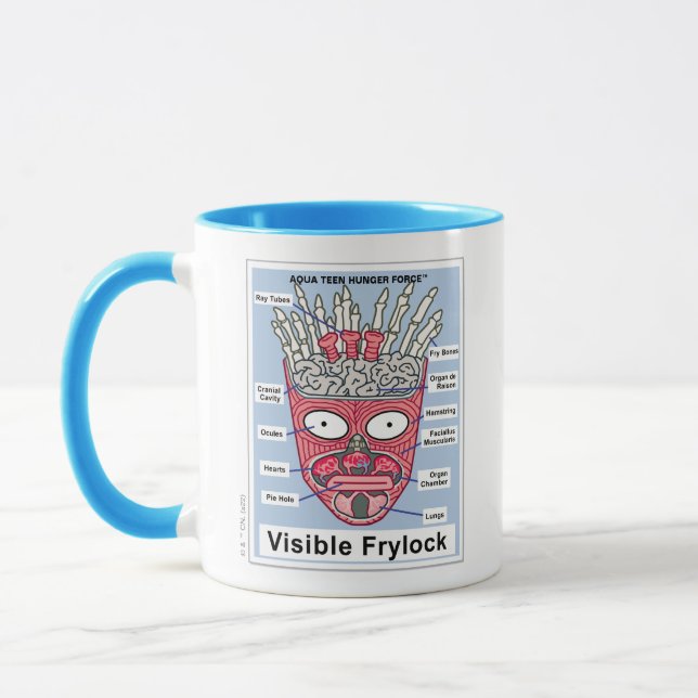 Poster av Hungrig Tvinga Visible Frylock Tonåring  Mugg (Vänster)
