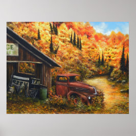 Poster av indragen Oljemålning