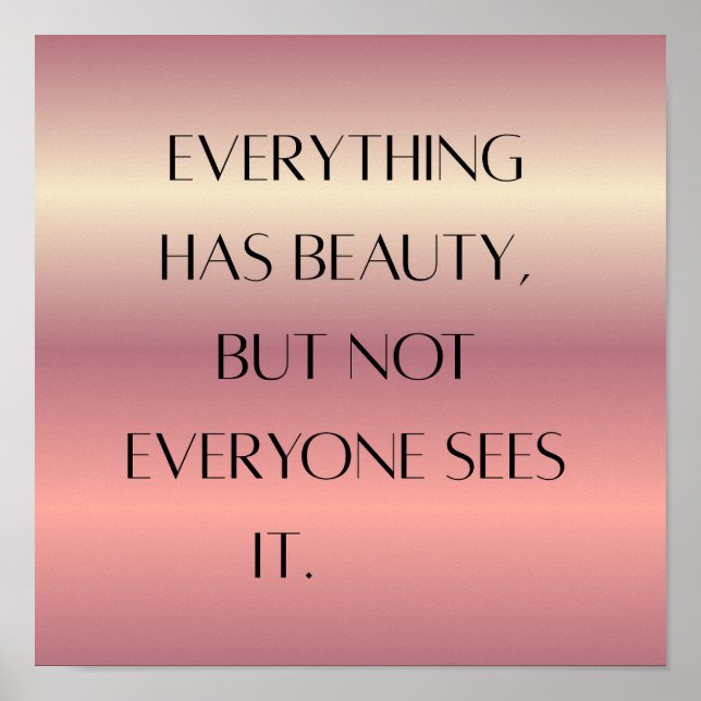 Poster av inspirationsincitationsmur - Modern mini (Framsidan)