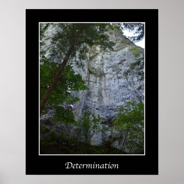 Poster av inspirationsmur för bestämning (Framsidan)