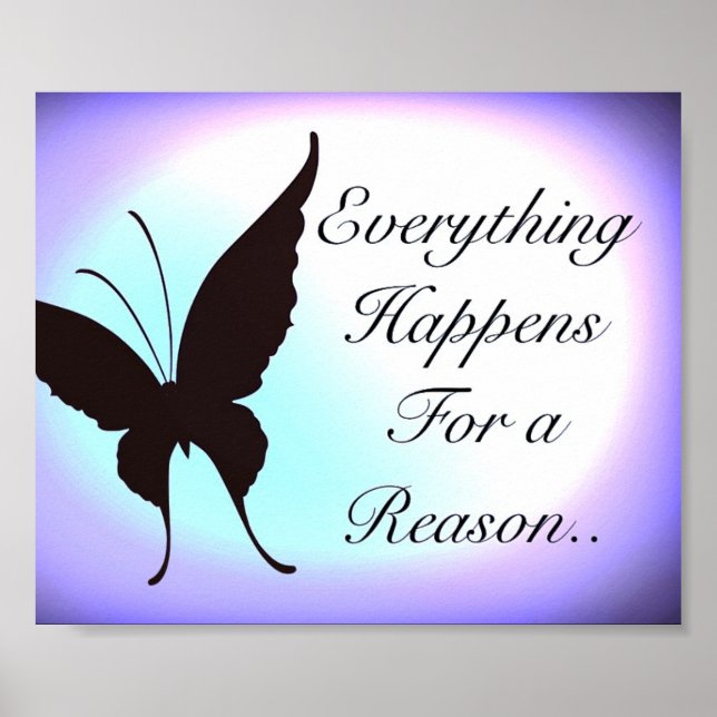 poster av inspirerande citattecken för söt (Framsidan)