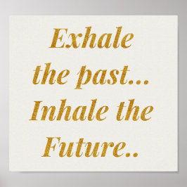 poster av inspirerande citattecken för söt