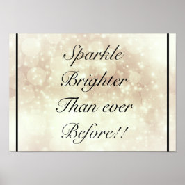 poster av inspirerande citattecken för söt