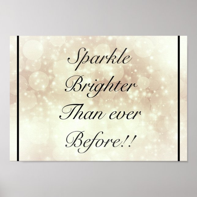 poster av inspirerande citattecken för söt (Framsidan)