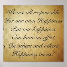 poster av inspirerande citattecken för söt